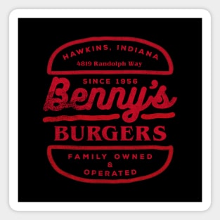 Benny's Burgers Magnet